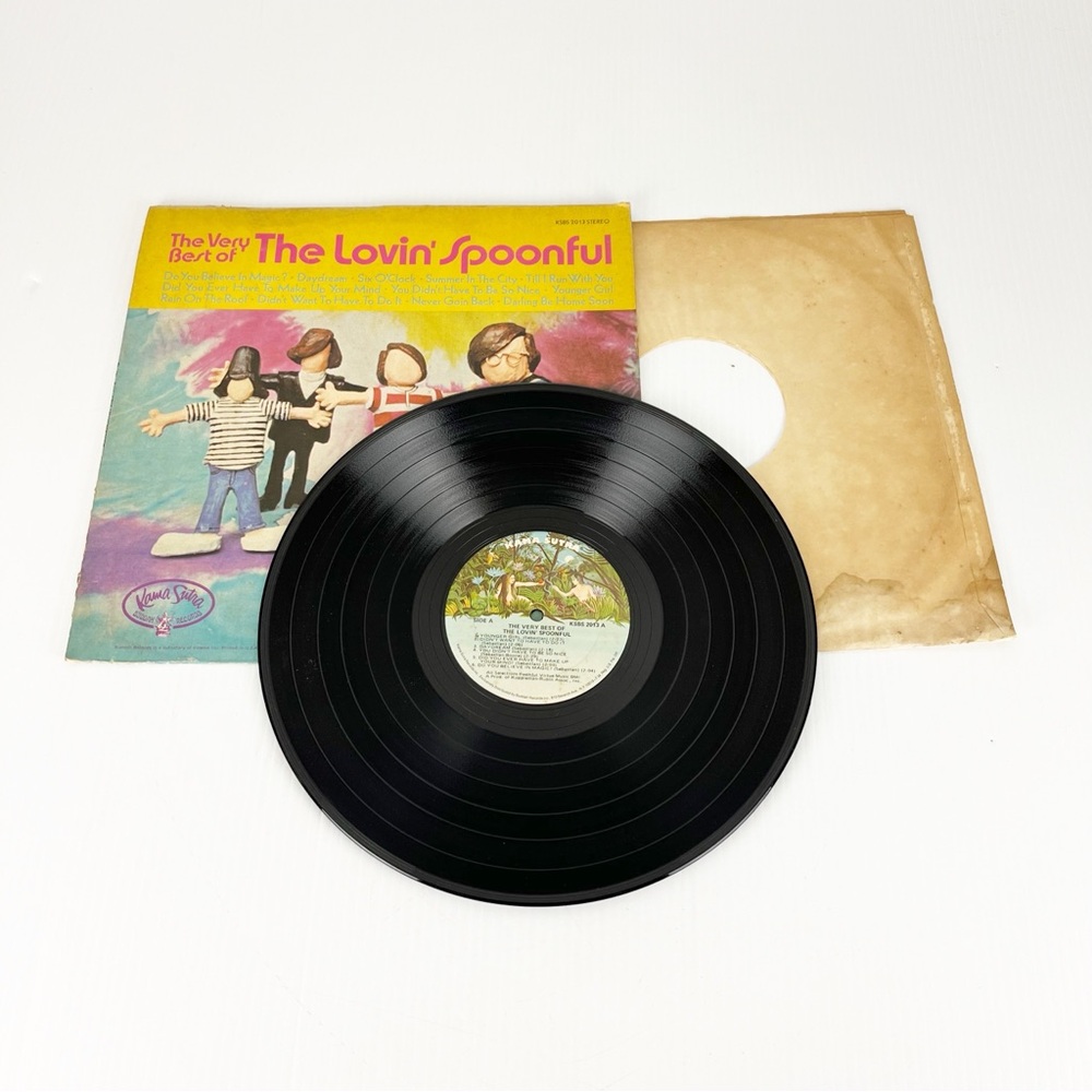 Vintage 1975 The Very Best of the Lovin Spoonful KSBS 2013 Vinyl Record LP